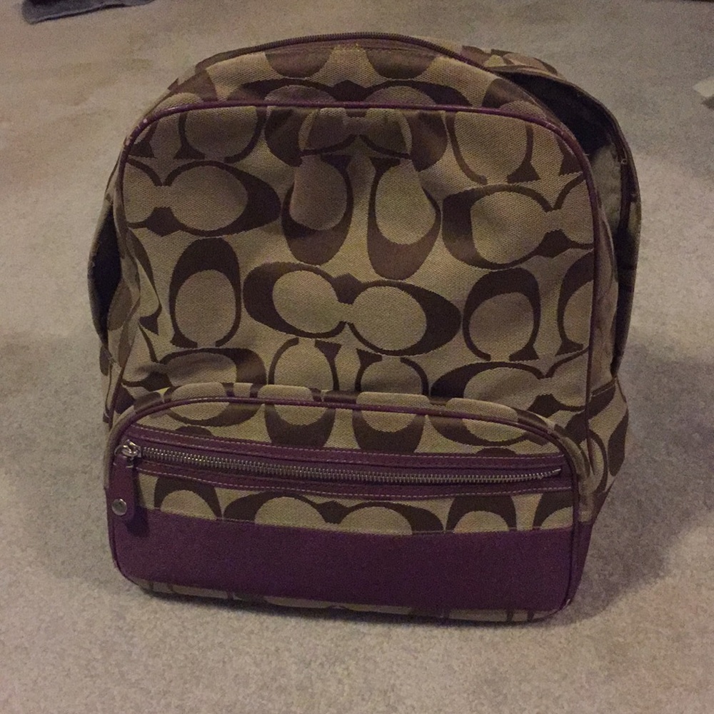 Coach backpack